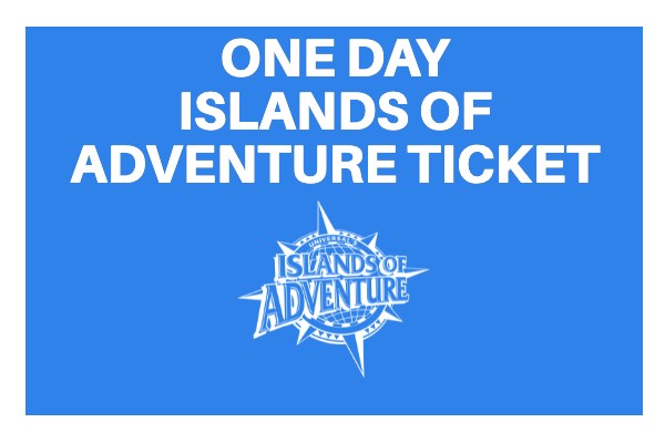 Universal Island of Adventure Tickets
