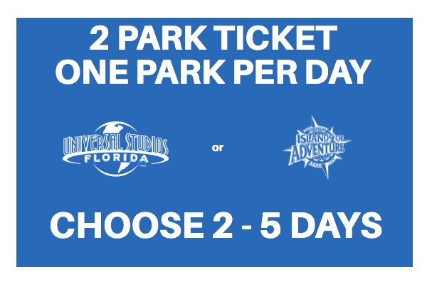 (BEST DEAL) Universal Orlando Resort 2-Park 2-Day Park-to-Park